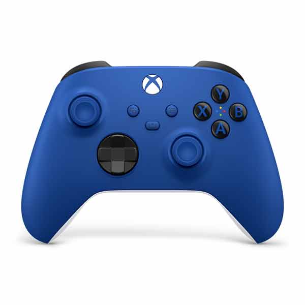 Microsoft Xbox Bezdrôtový ovládač, shock blue QAU-00009