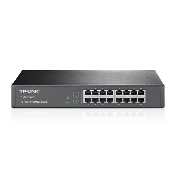 TP-Link TL-SF1016DS, 16 portov Rack switch TL-SF1016DS