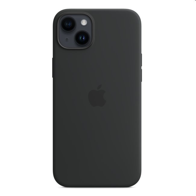 Silikónový zadný kryt pre Apple iPhone 14 Plus s MagSafe, polnočná MPT33ZMA