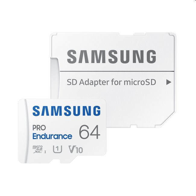 Samsung PRO Endurance Micro SDXC 64 GB , SD adaptér MB-MJ64KAEU