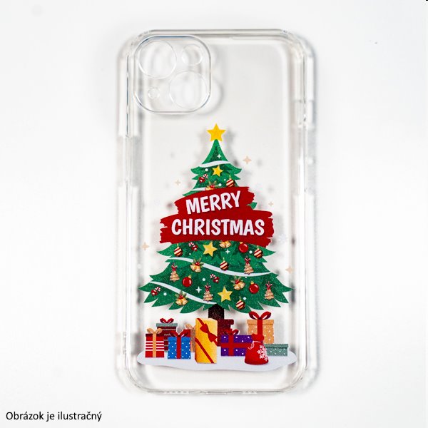 Silikónový zadný kryt SBS Vanity Cover pre pre Apple iPhone 14 s vianočným motívom