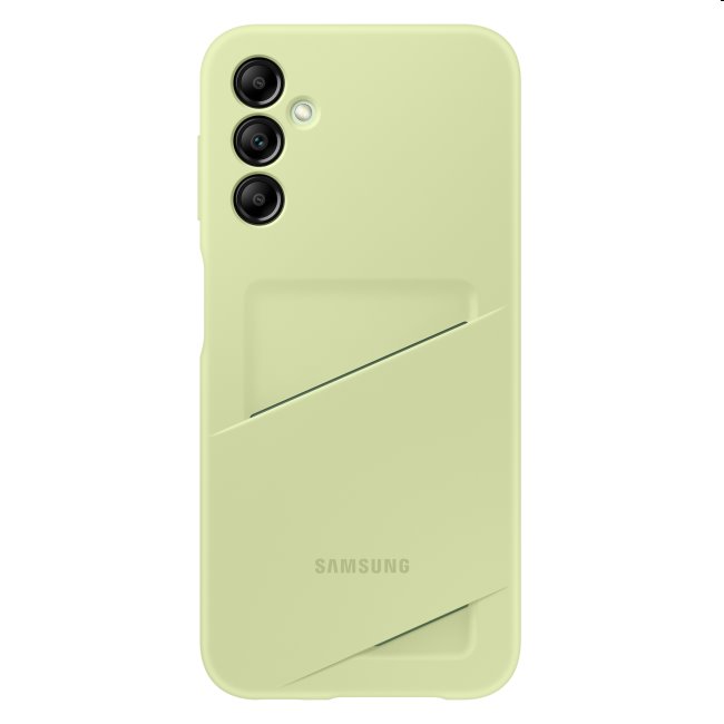 Zadný kryt Card Slot Cover pre Samsung Galaxy A14 a A14 5G, limetková EF-OA146TGEGWW
