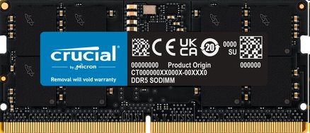 Crucial 16 GB DDR5-4800 SODIMM CL40 Operačná pamäť CT16G48C40S5