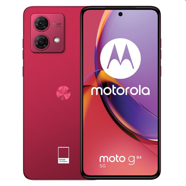 Motorola Moto G84 5G, 12256GB, Viva Magenta PAYM0009PL