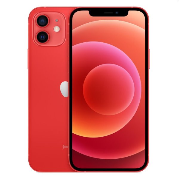 iPhone 12, 64GB, červená MGJ73CNA