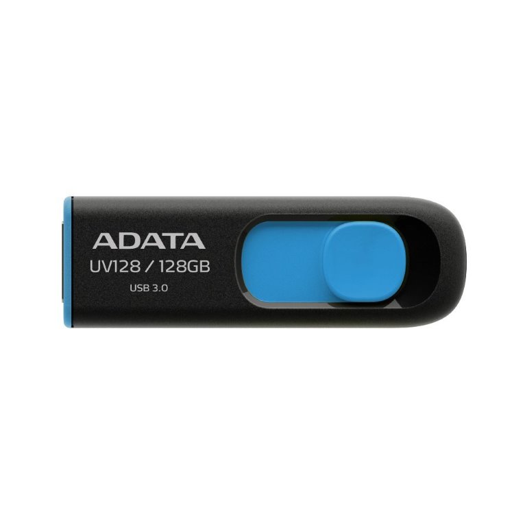 USB kľúč A-DATA UV128, 128 GB, USB 3.1, rýchlosť 9040 MBs AUV128-128G-RBE