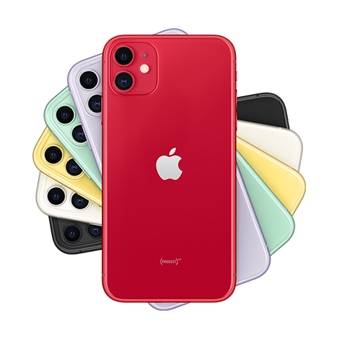 iPhone 11, 64GB, červená
