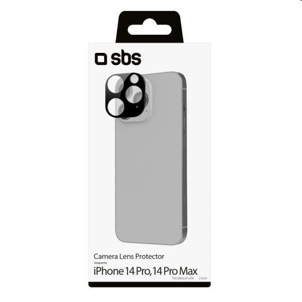 SBS ochranný kryt objektívu fotoaparátu pre Apple iPhone 14 Pro, 14 Pro Max
