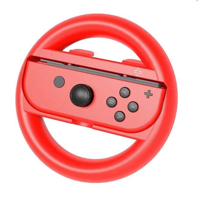 iPega sada volantov pre Nintendo Joy-Con, modrý/červený (2ks)