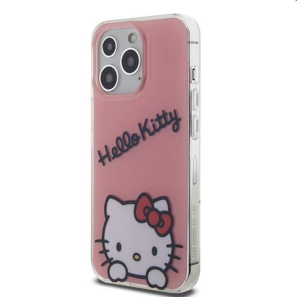 Zadný kryt Hello Kitty IML Daydreaming Logo pre Apple iPhone 13 Pro, ružová