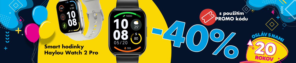 20. Narodeniny - Haylou Watch 2 Pro
