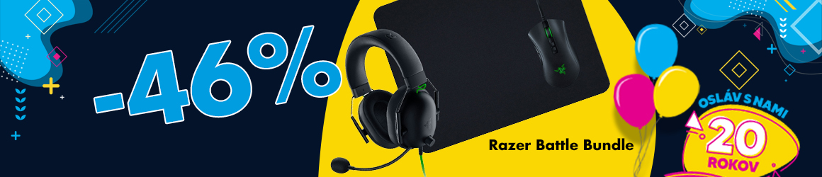 20. Narodeniny PGS - Razer Battle Bundle