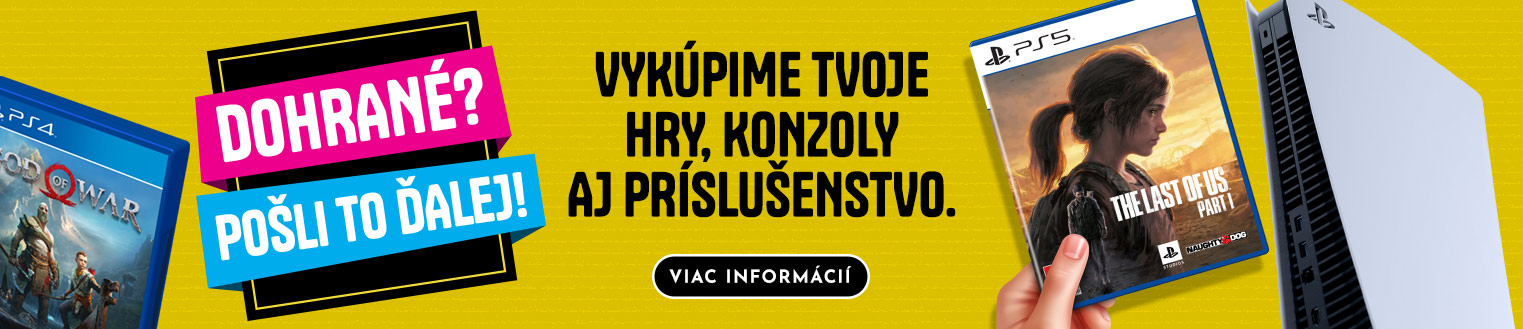Výkup konzol, hier a herného príslušenstva