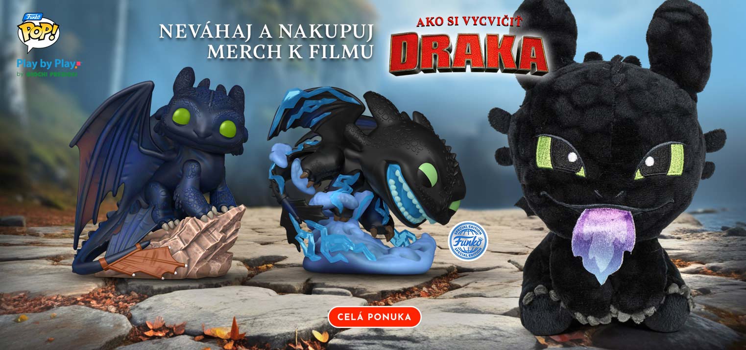 Merch Ako si vycvičiť draka 