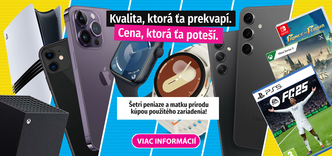 Použité zariadenia