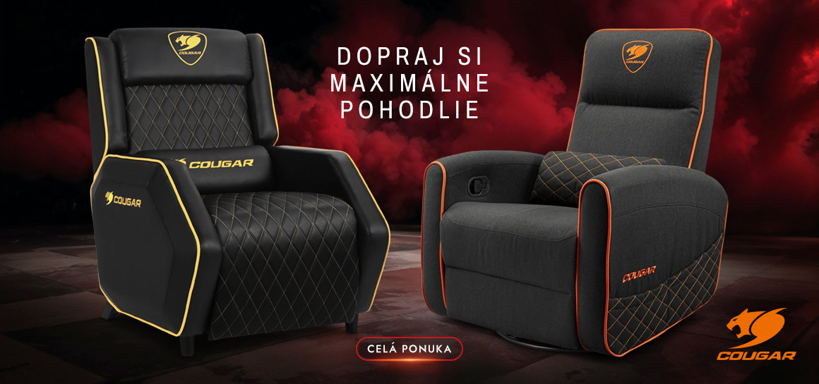 Cougar pre maximálne pohodlie