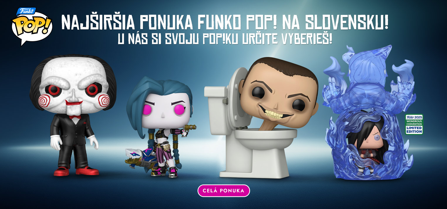 Najširšia ponuka Funko POP!