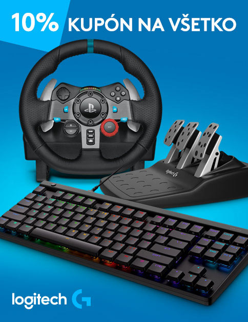 Logitech 10% kupón  | pgs.sk 