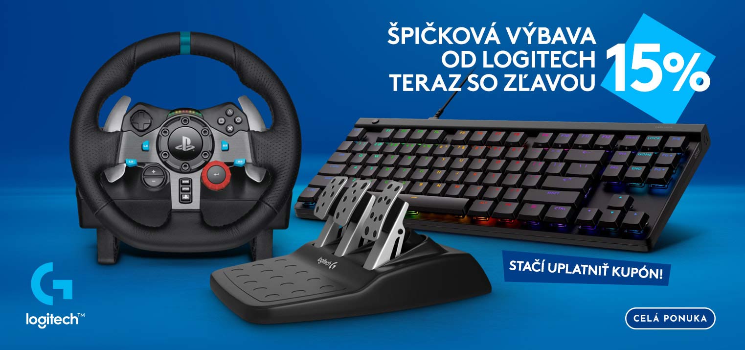 Logitech 15% kupón