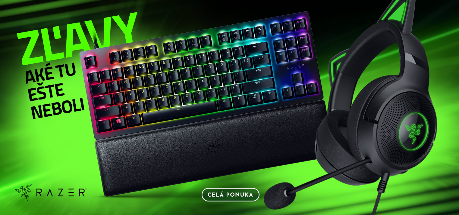 Razer - Zľavy aké tu ešte neboli