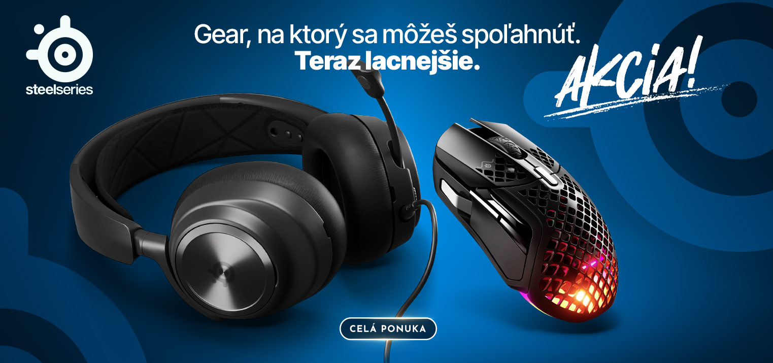 SteelSeries výpredaj