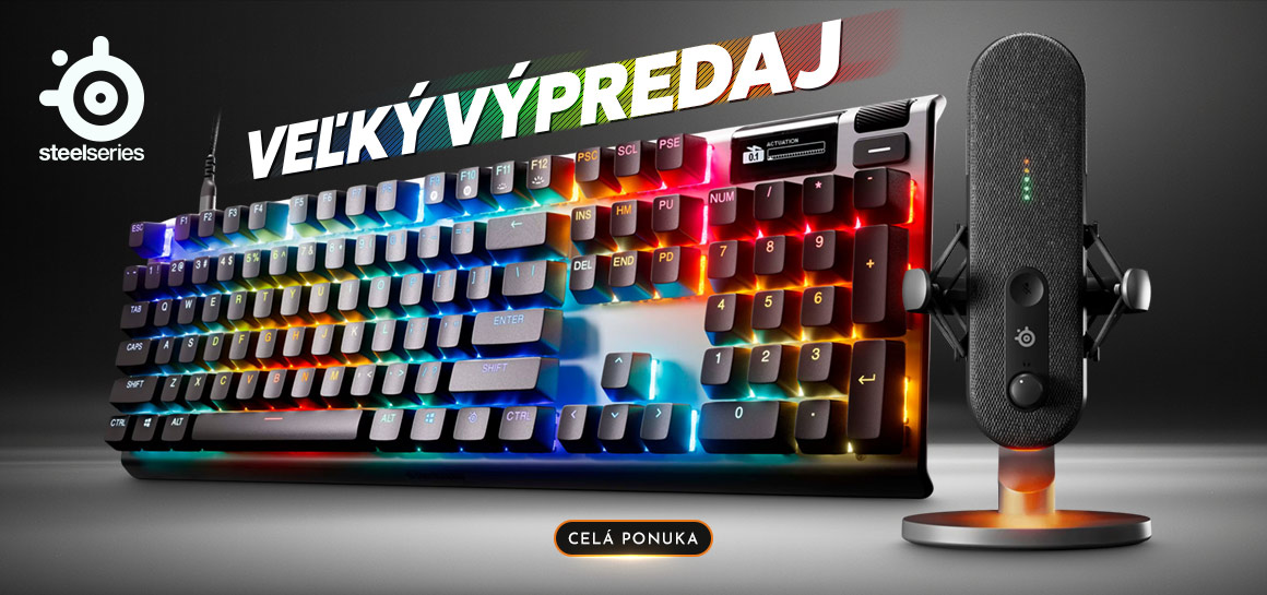 SteelSeries Veľký výpredaj