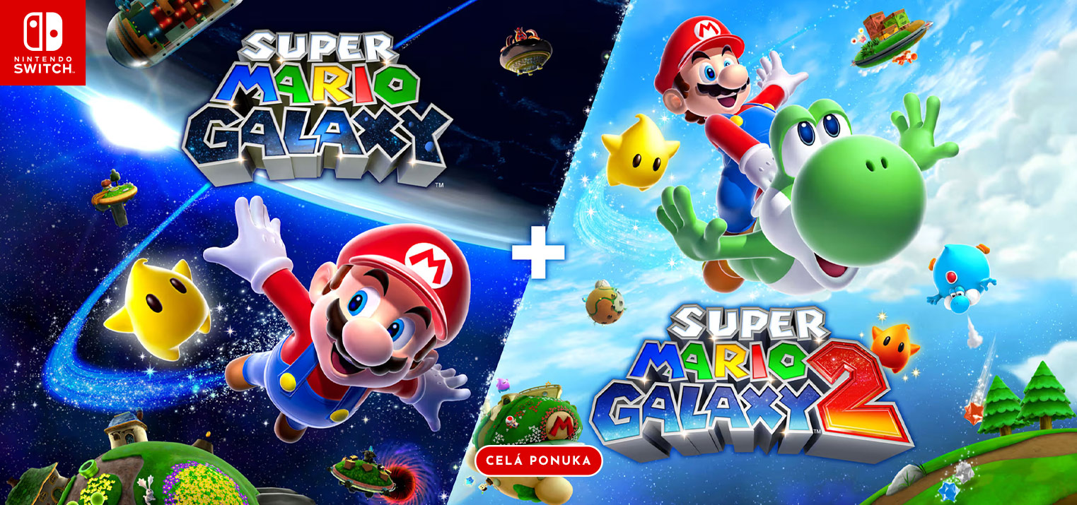 Super Mario Galaxy 1 + 2