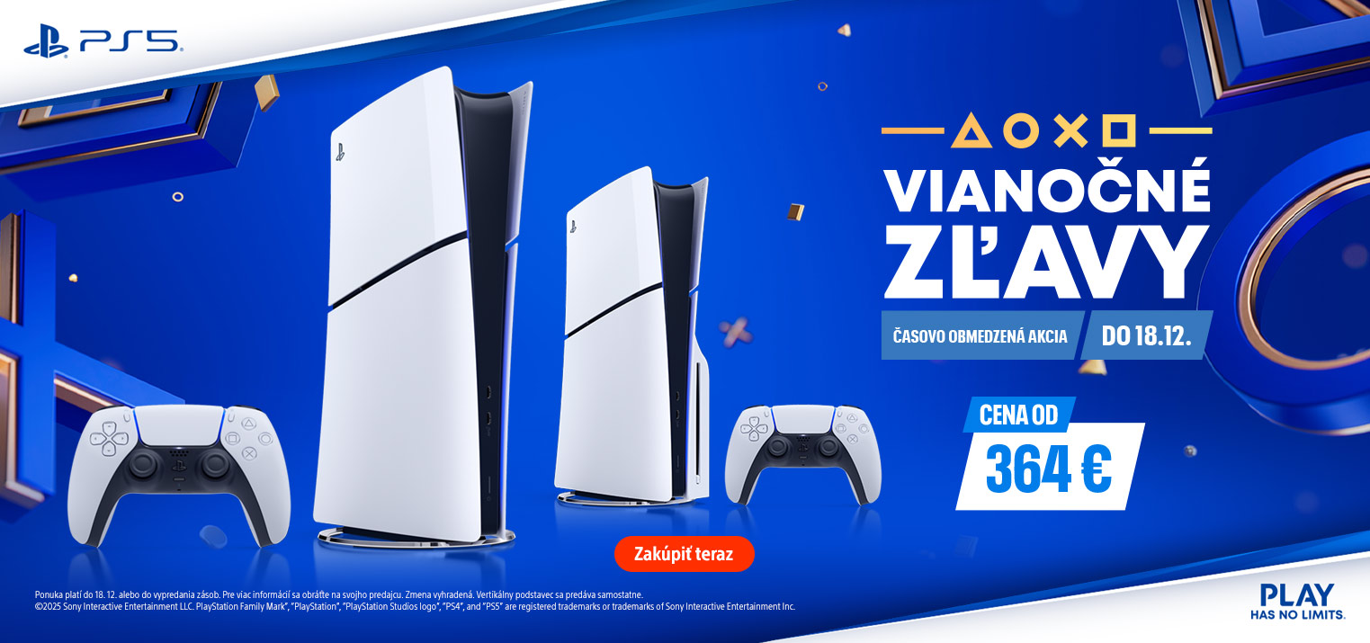 Sony Vianočné zľavy