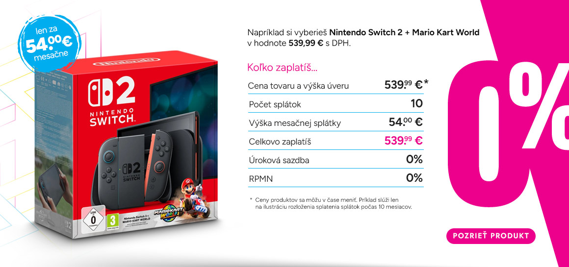 Quatro splátky bez navýšenia - banner