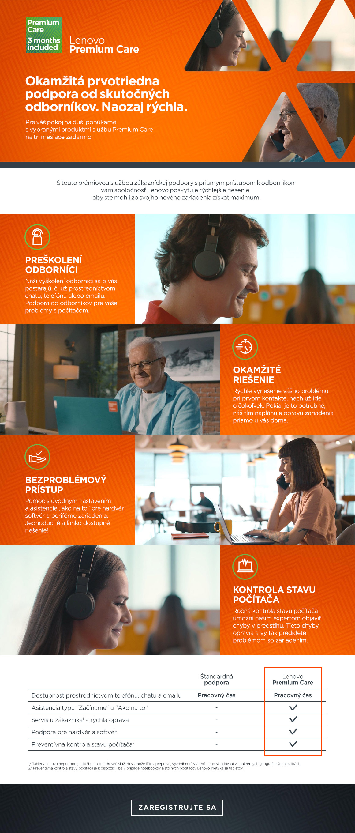 Lenovo Premium Care - banner