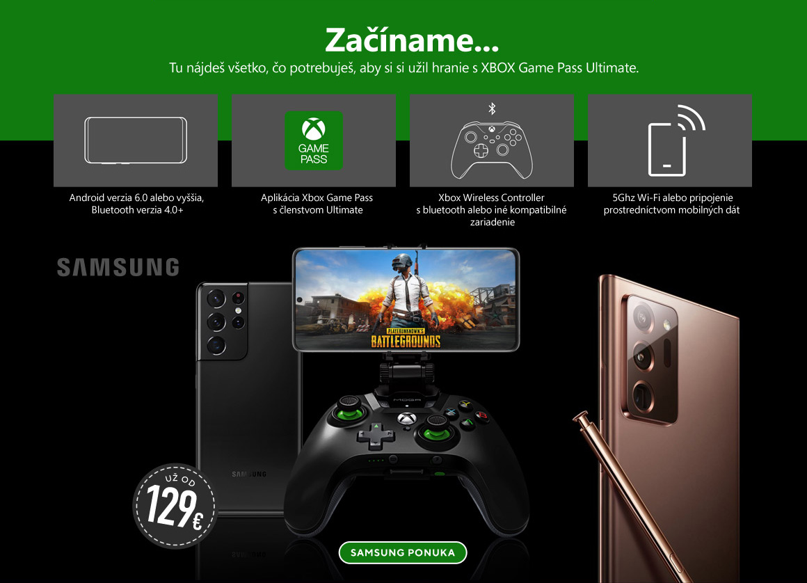 SMARTPHONE - XBOX - GAME PASS - banner