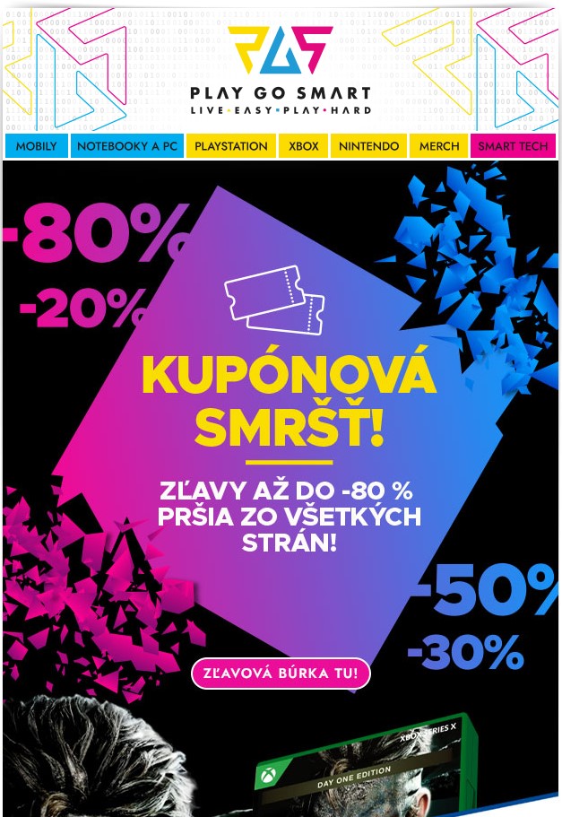 🌪️ Kupónová smršť so zľavami až do -80% je tu! Toto nechceš zmeškať! 🌪️