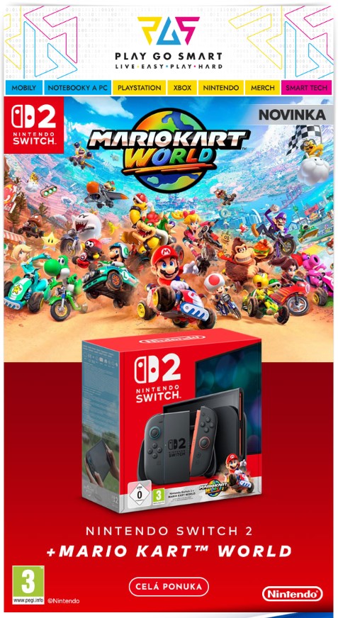 🍄Odpočítavanie skončilo. Nintendo Switch 2 je konečne tu! 😍