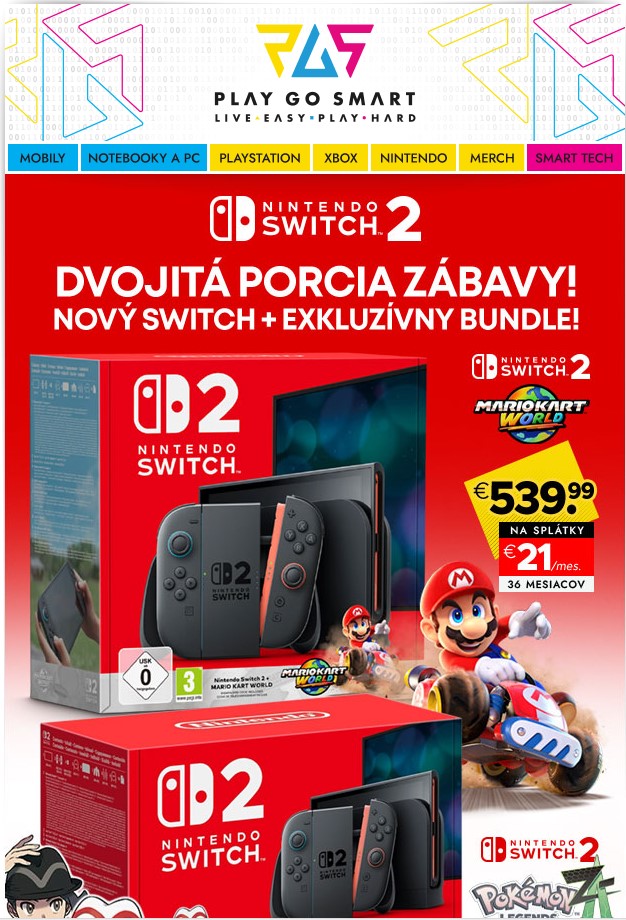 🕹️ Viac hier, viac zábavy, viac Nintendo Switch 2! 🕹️ 