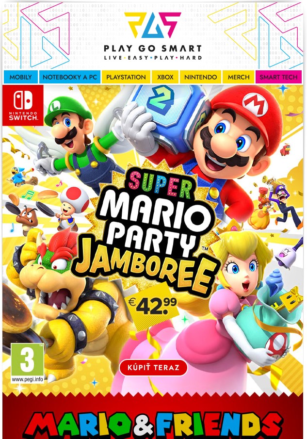 Bav sa na maximum! Super Mario je späť aj so skvelou ponukou! 🍄