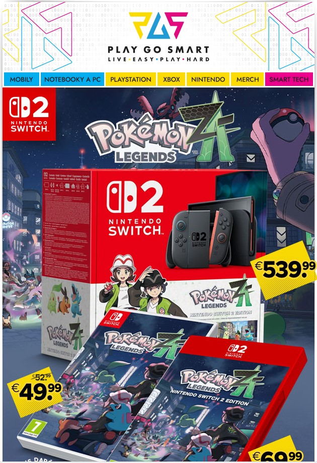 ⚡ Chytíš ich všetky? Dobrodružstvo s Pokémon Legends: Z-A práve začína! ⚡