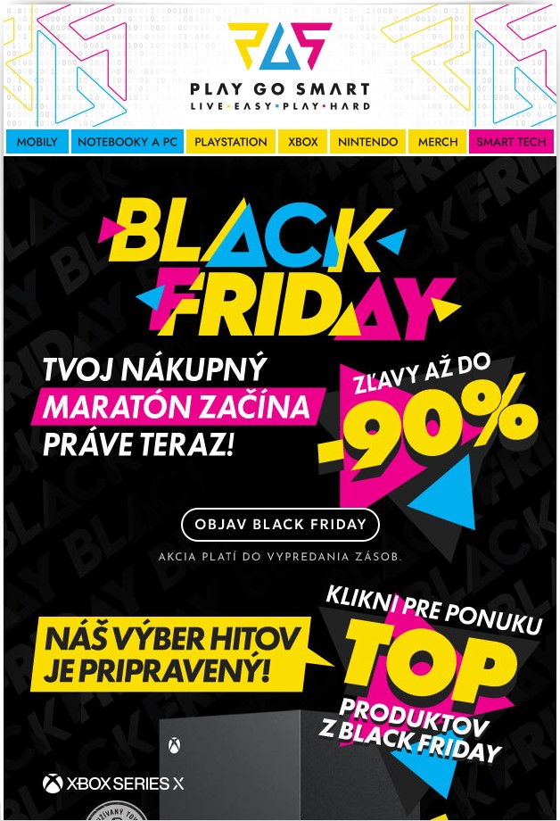 🖤Black Friday pokračuje!⚡ Uchmatni si zľavu kým môžeš!🖤