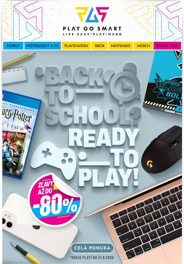 🎒 Back to School - level up ešte pred prvým zvonením! 🎒