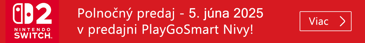 Nintendo Switch 2 polnočný predaj (m2)