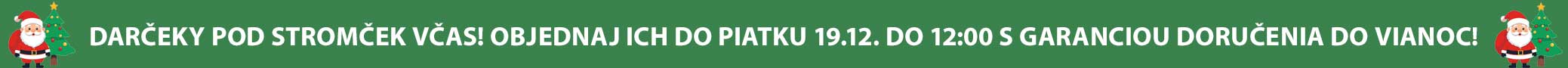 Garancia doručenia do Vianoc - banner