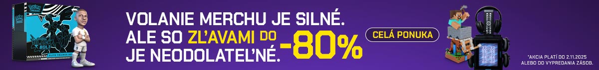 Výpredaj merch mix až do -80% Výpredaj merch mix až do -80% - banner