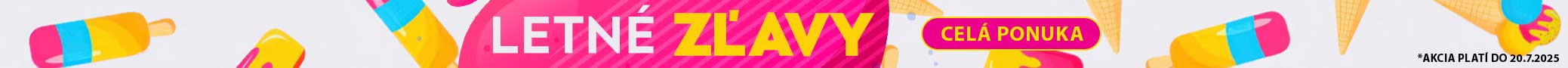 Letné zľavy - banner
