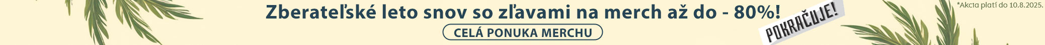 Zberateľské leto snov pokračuje - banner