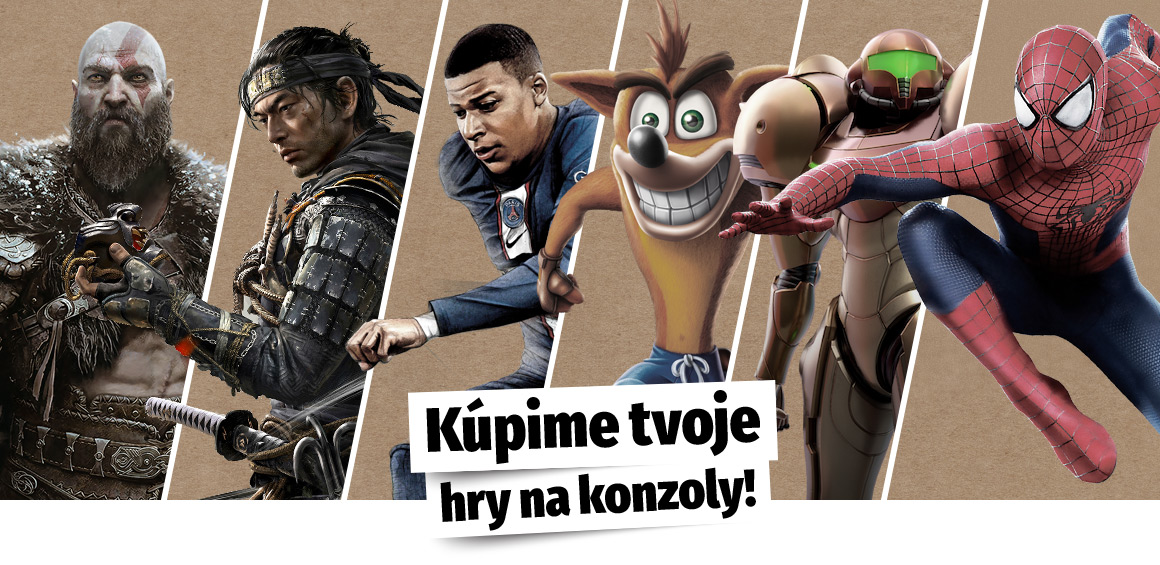 Výkup konzolových hier, výmena za nové, alebo za hotovosť na pgs.sk