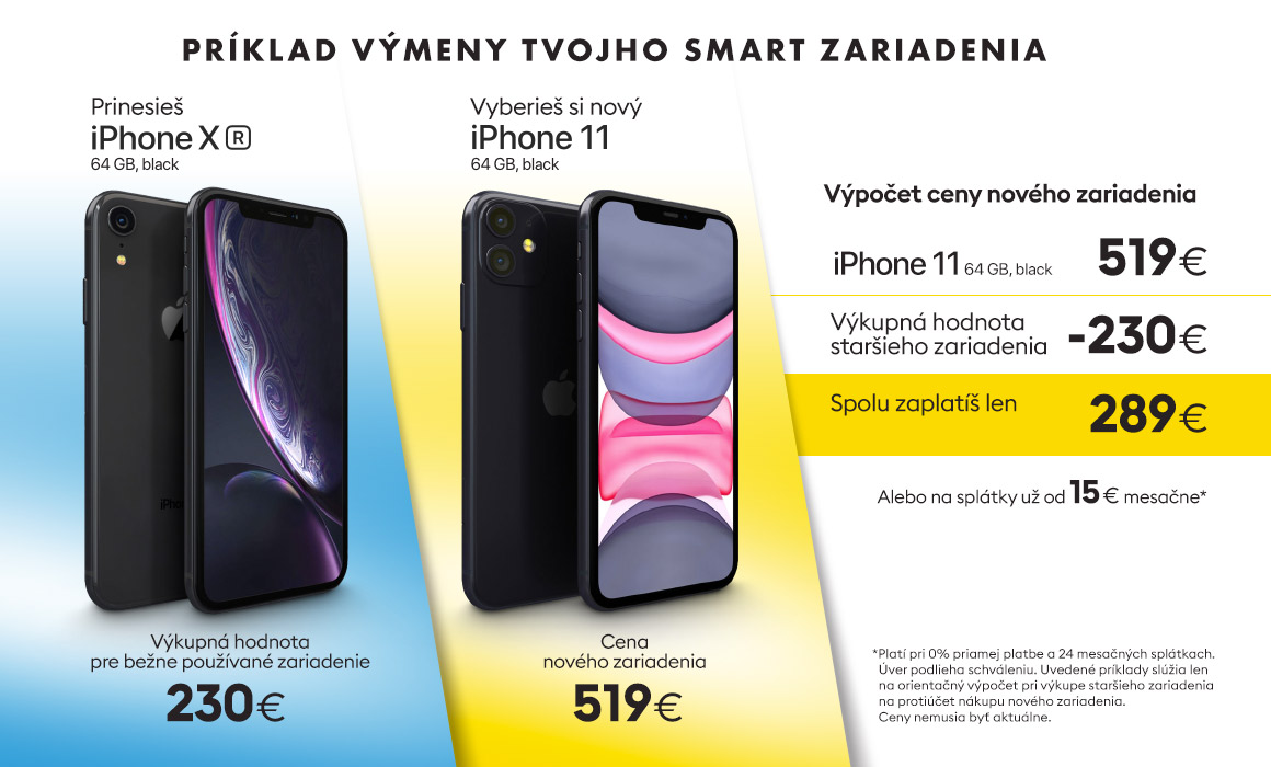 Príklad výmeny tvojho smart zariadenia na pgs.sk