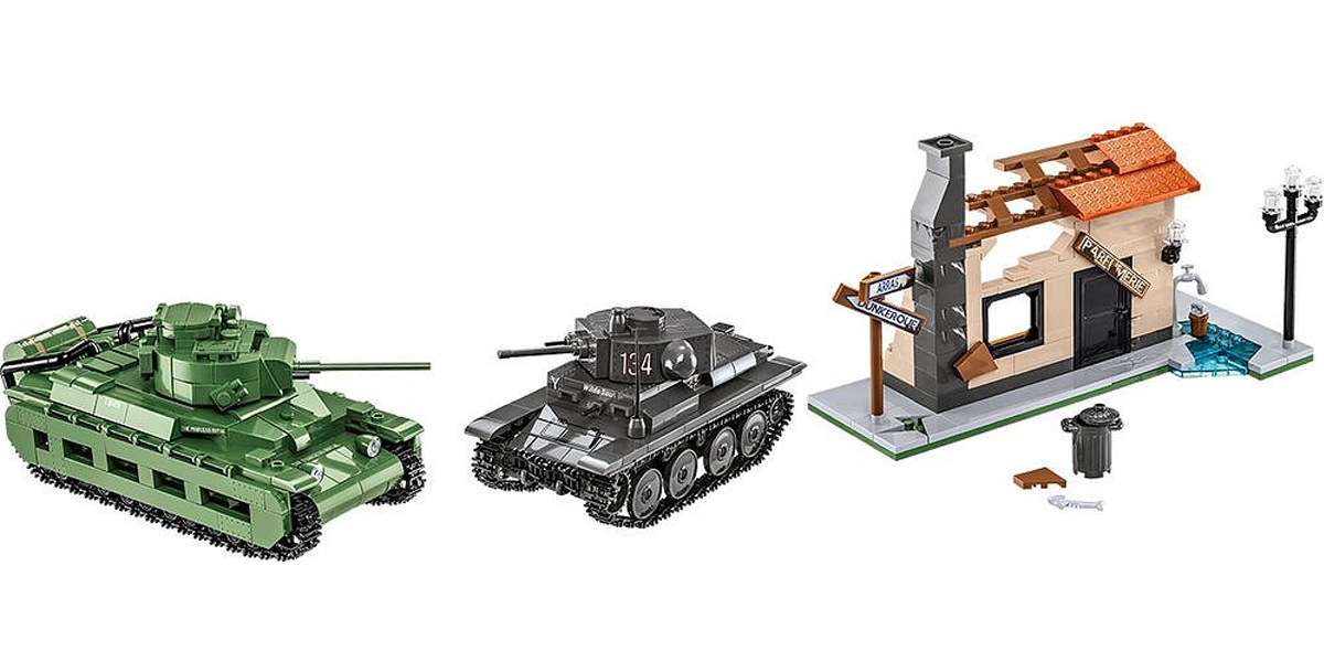 Cobi-World-War-II-PANZER-38-(T)-&-MATILDA-A - ilustračná fotka produktu 1 