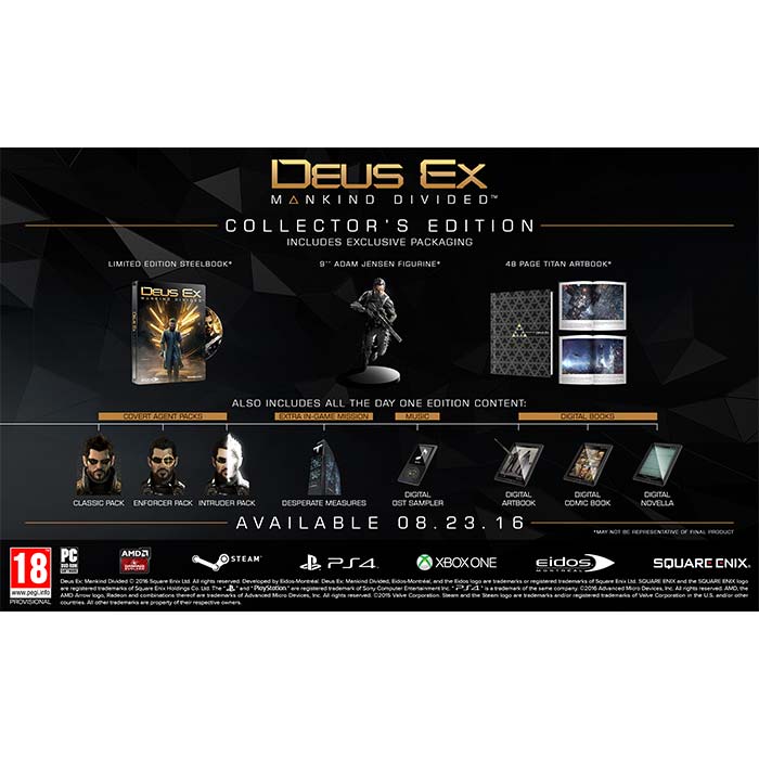 Deus Ex: Mankind Divided (Collector's Edition)