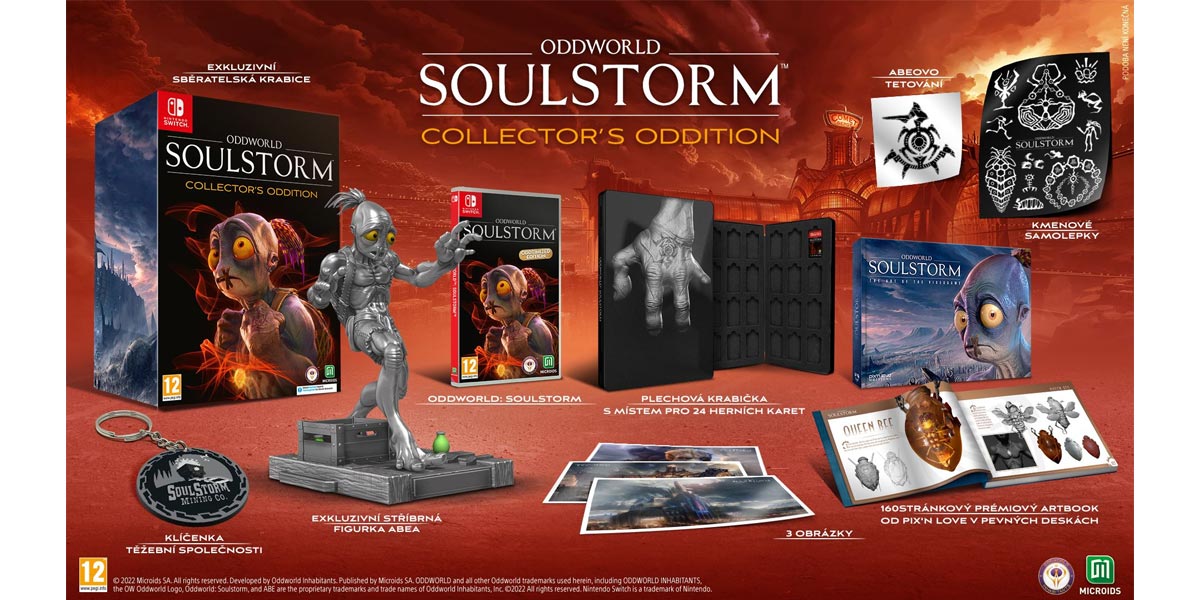 Oddworld-Soulstorm-Collectors-Oddition-NSW - ilustračná fotka produktu 1 