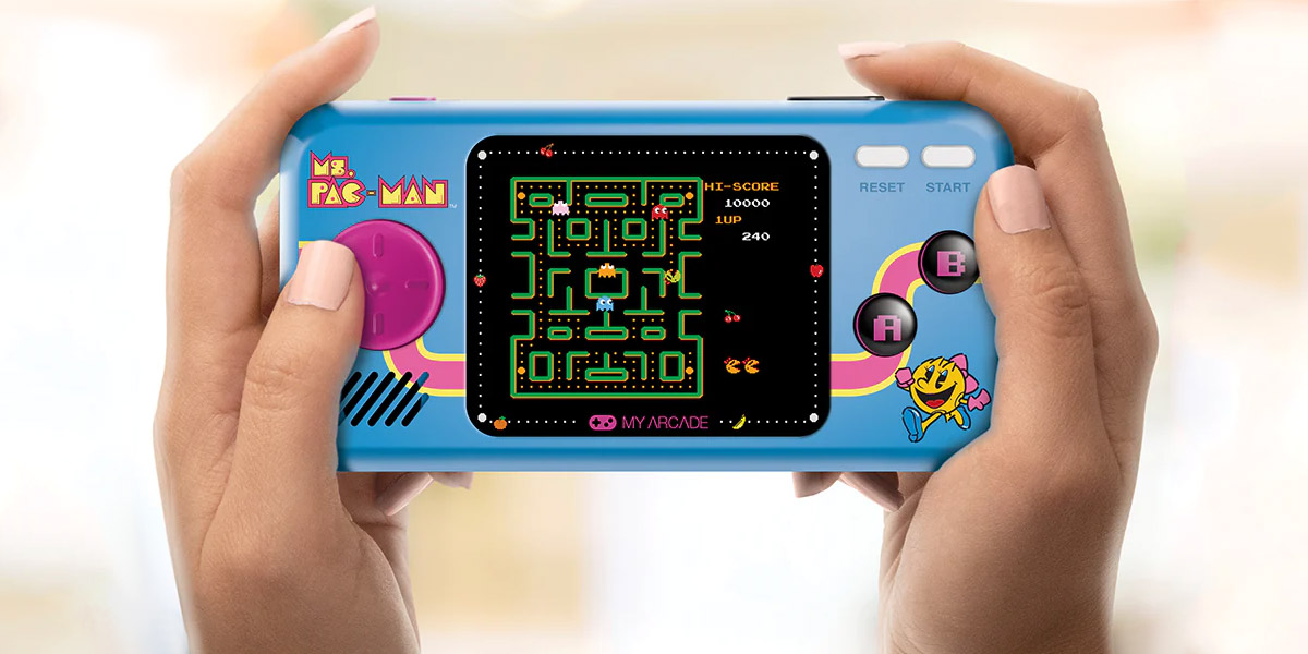 Pocket-Player-Ms-Pac-Man-Portable-Gaming - ilustračná fotka produktu 1 