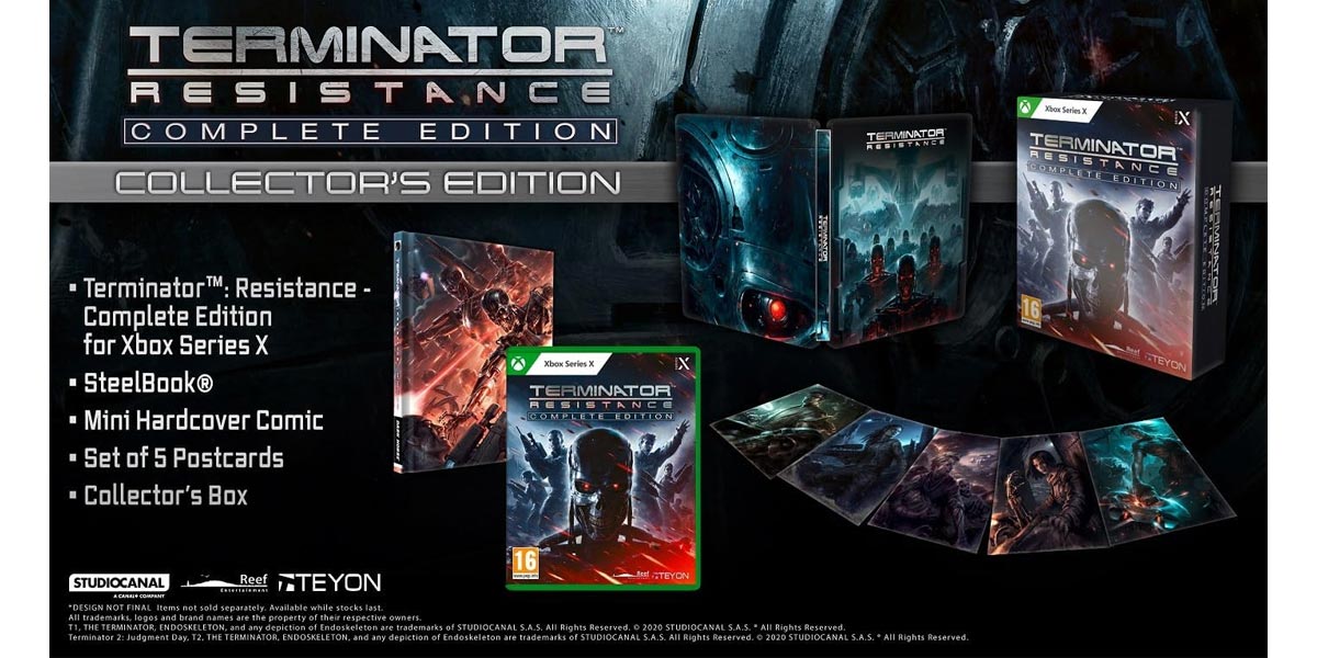 Terminator-Resistance-Complete-Edition-Collectors-Edition-XS - ilustračná fotka produktu 1 
